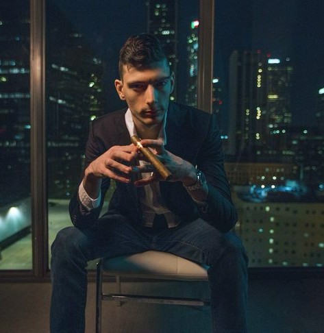 A portrait of Ice Poseidon